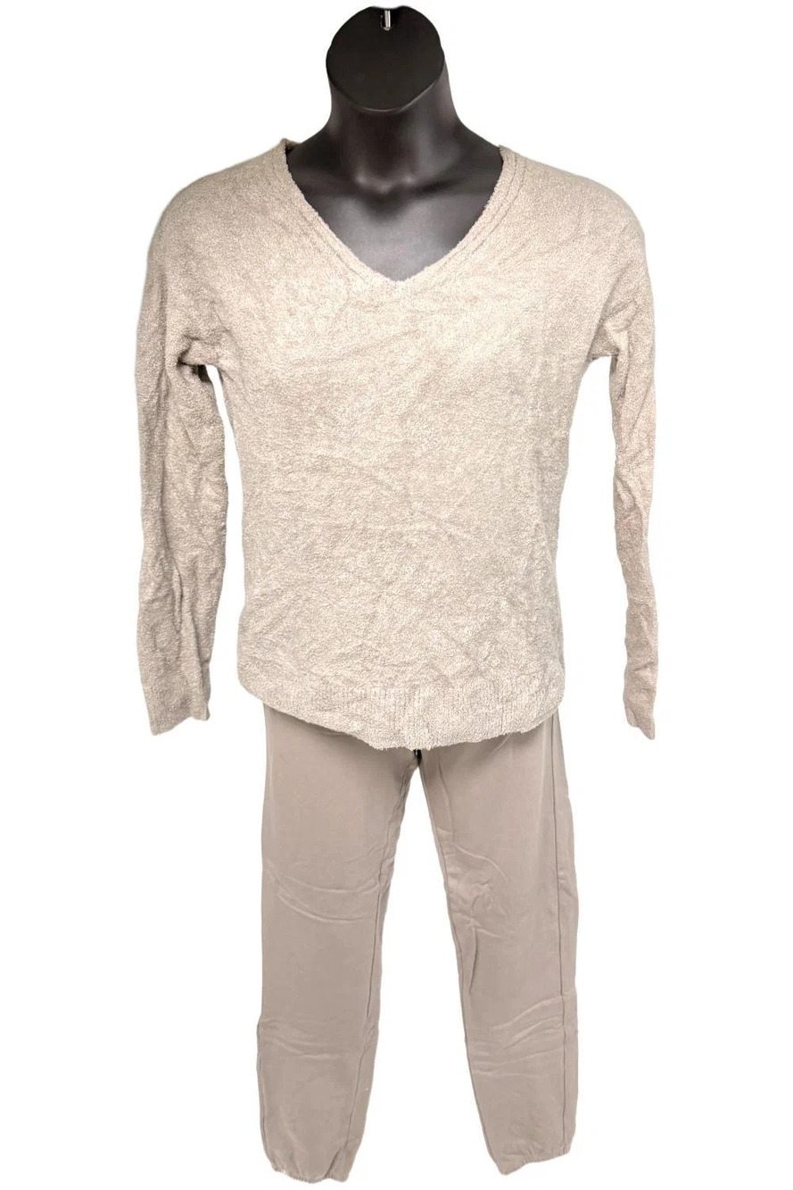 Barefoot Dreams Women's CozyChic Lite Pullover Top Beach Rock - Regular